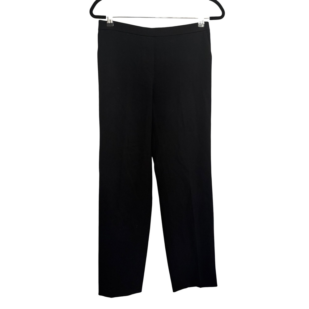 Theory Treeca Pull On Modern Crepe Pants Black Size 2 M019216R